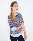 T-shirts - Fijngebreide blouse met patroon