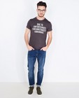 Donkergrijs bamboe T-shirt I AM - null - I AM