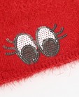 Bonneterie - Ensemble rouge d'un bonnet et des gants