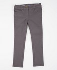 Broeken - Grijze skinny jeans, sweat denim