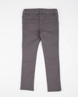 Broeken - Grijze skinny jeans, sweat denim