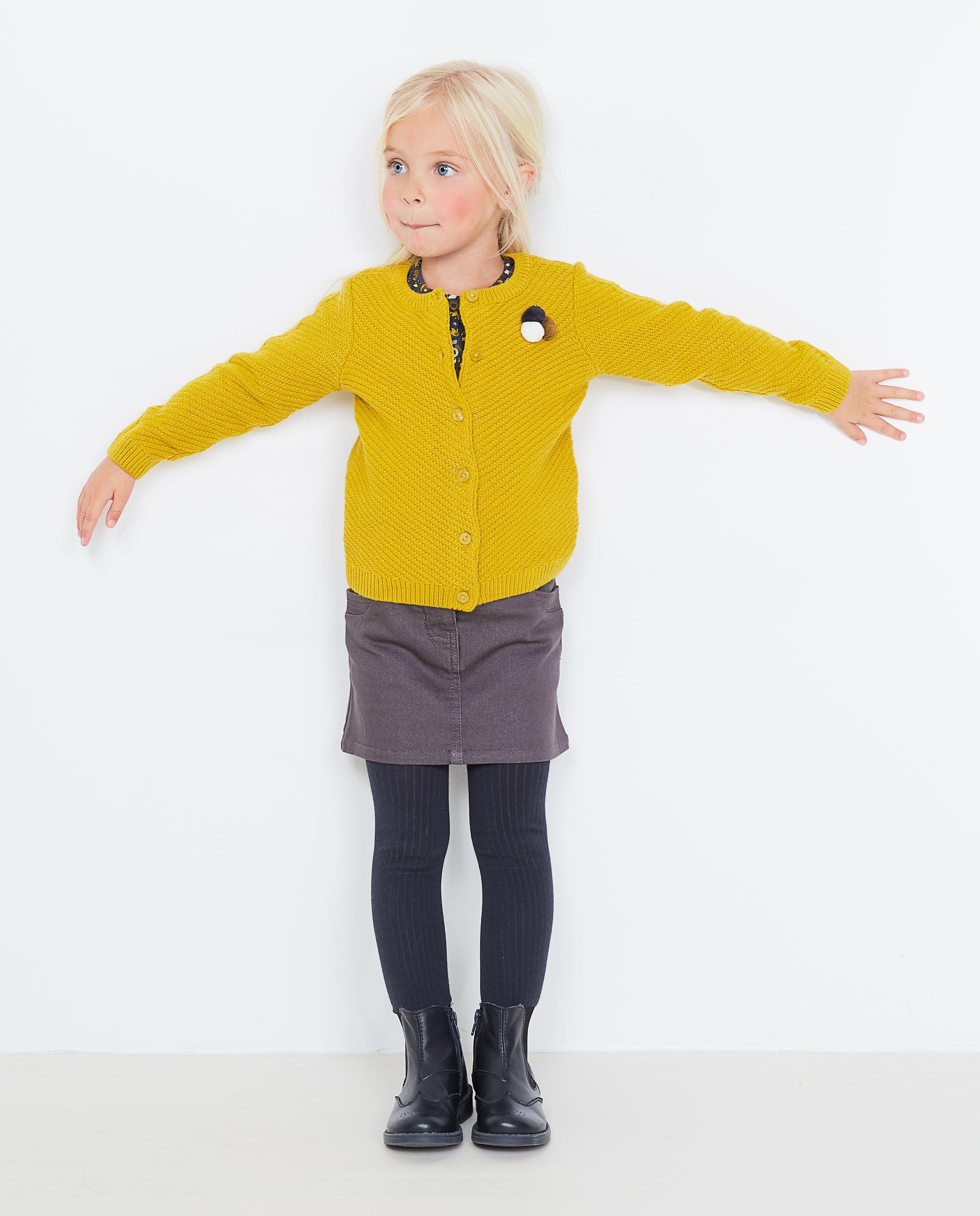 Grijze jeansrok, sweat denim - null - JBC