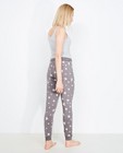 Pyjamas - Pantalon gris avec une impression d'étoiles I AM