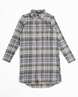 Pyjamas - Robe-chemisier grise à carreaux I AM
