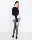 Sweats - Cropped sweater met hemdlook