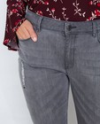 Jeans - Grijze destroyed slim jeans