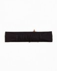 Breigoed - Zwarte stretchy haarband