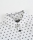 Hemden - Wit hemd met sterrenprint