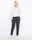 Pantalon gris à carreaux - null - JBC