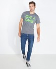 T-shirt personnalisé gris clair - null - JBC