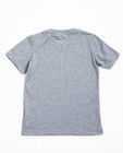 T-shirts - Felblauw T-shirt met opschrift