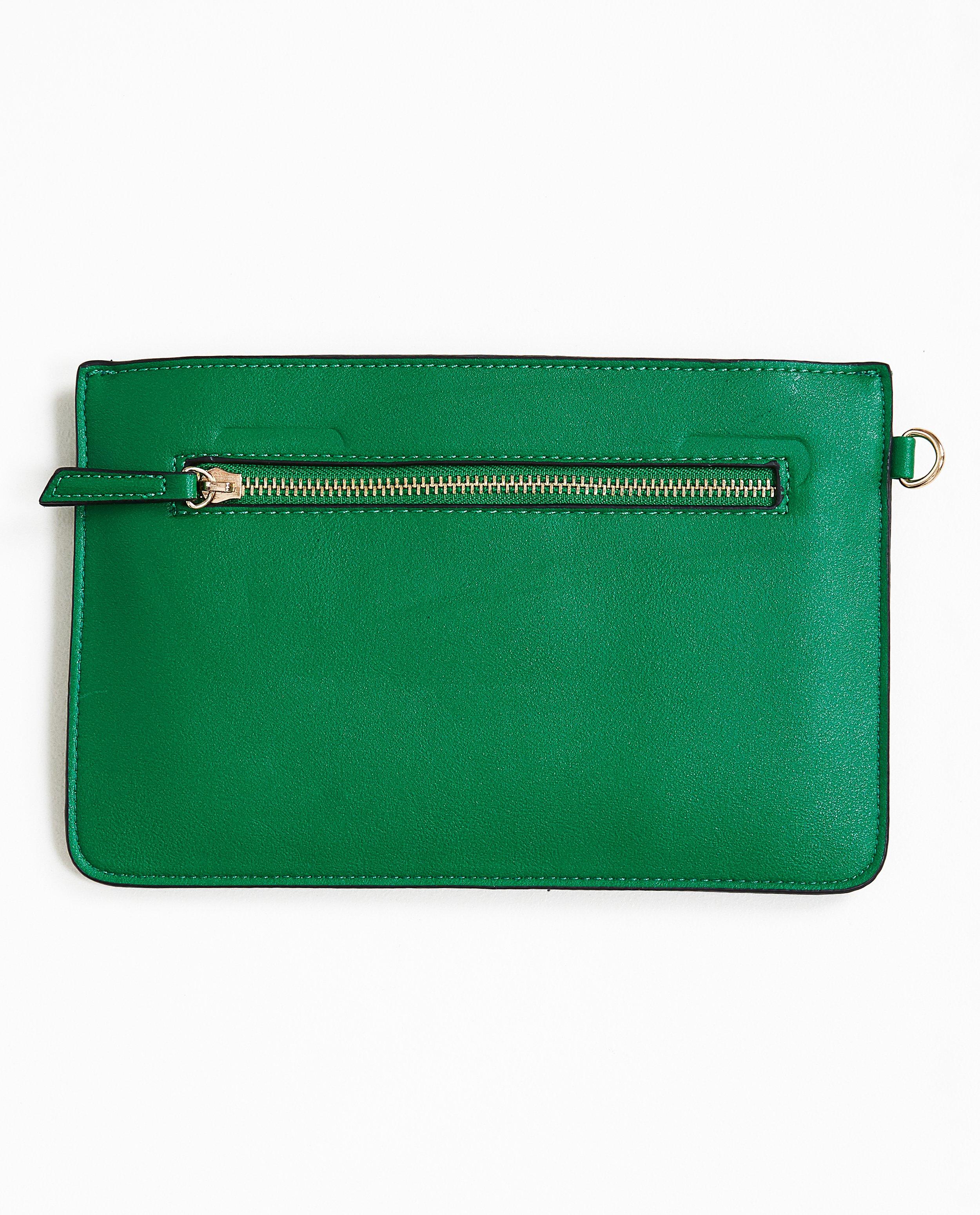 Handtassen - Groene clutch