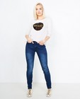 Jeans - Super skinny jeans met print