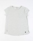 Lichtgrijze blouse - met metaaldraad - JBC