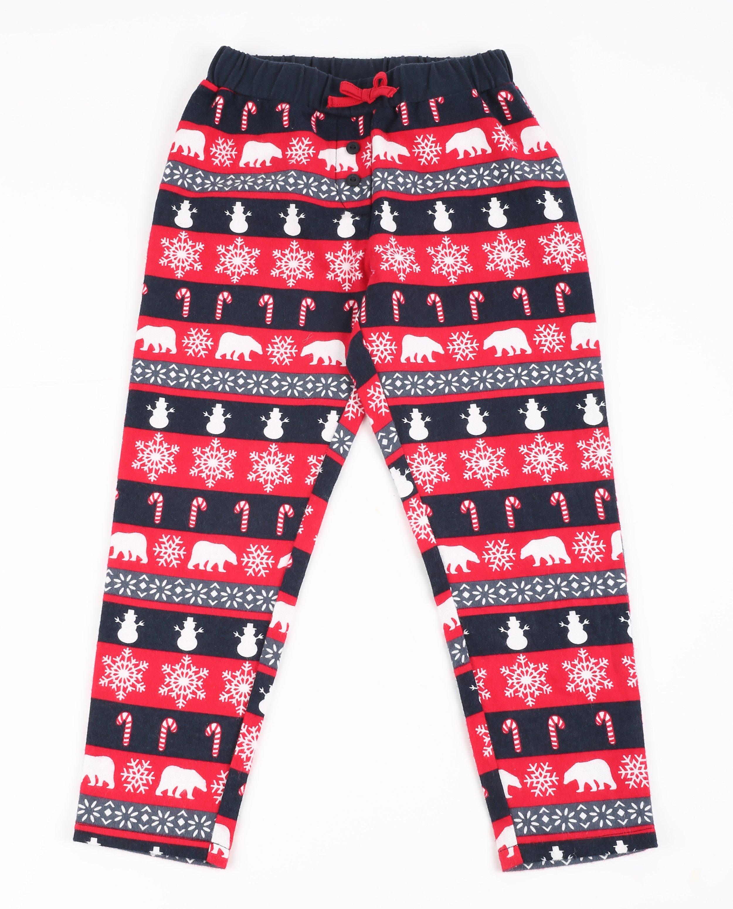 Pyjama &agrave; motif de No&euml;l  - D&eacute;tails du produit - rouge - image num&eacute;ro 5