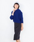 Truien - Koningsblauwe trui van een wolmix