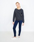 Lichtroze sweater met pailletten - null - JBC