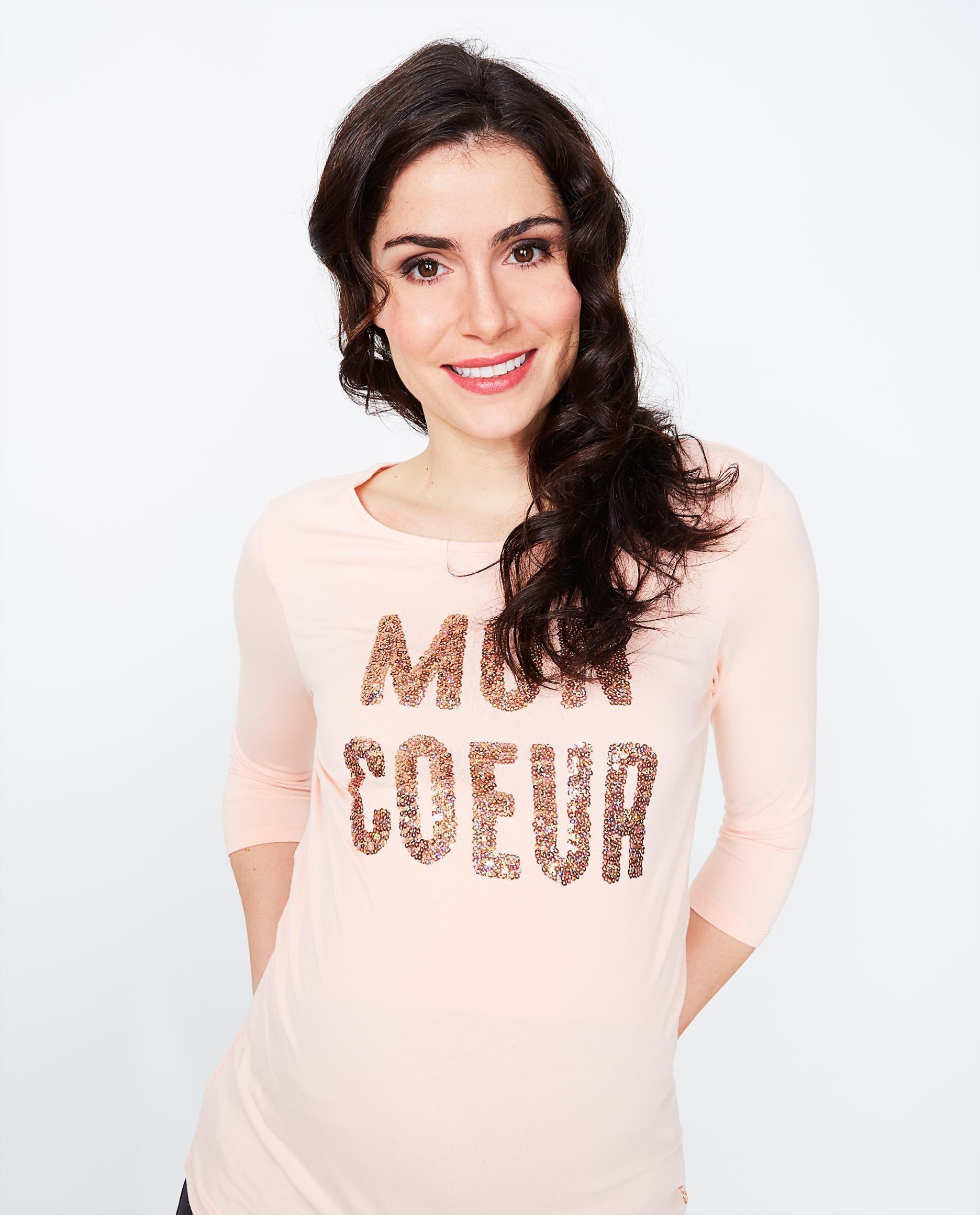 T-shirt met pailletten - Product Detail - roze - afbeelding nummer 6