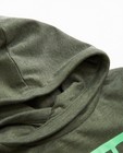 Sweaters - Hoodie met fluogele print BESTies