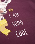 T-shirts - Longsleeve met giraffenprint I AM