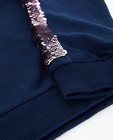 Sweats - Nachtblauwe sweater met pailletten