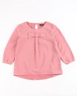 Hemden - Poederroze blouse met strik
