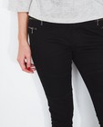 Jeans - Zwarte jeans met ritsen