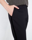 Pantalons - Zwarte pantalon met enkellengte
