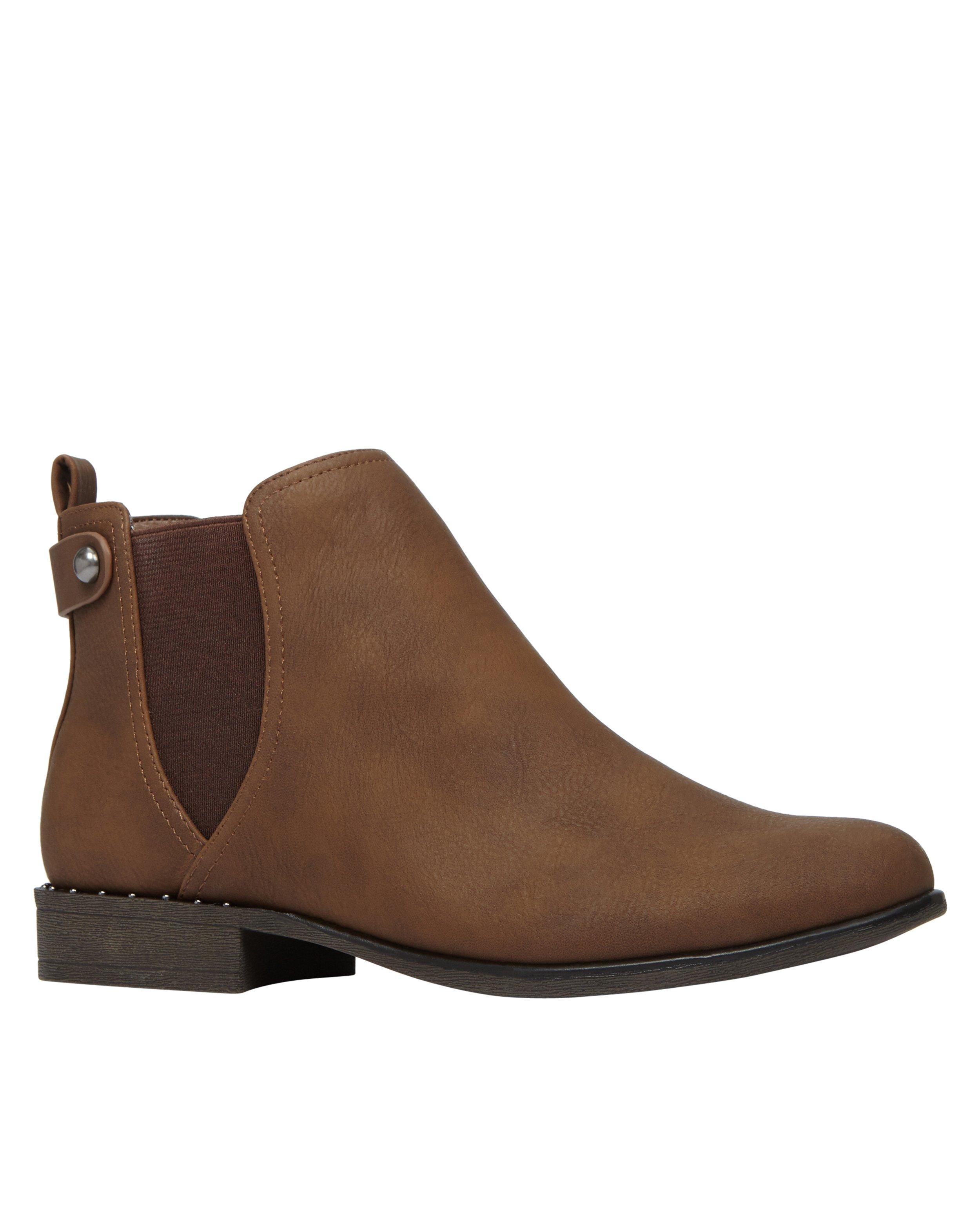 Bruine chelsea enkellaarsjes  - null - Call it Spring