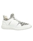 Witte sneakers in 2 materialen - null - Call it Spring