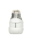 Schoenen - Witte sneakers in 2 materialen