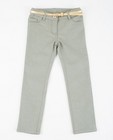 Broeken - Kaki jeans met coating