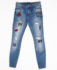 Jeans - Destroyed jeans met patches