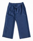 Pantalons - Culotte van soepel jeans