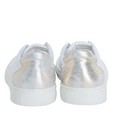 Chaussures - Witte sneakers met metallic hiel