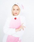 Pyjamas - Witte onesie met konijnenoren