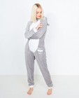 Pyjamas - Grijze onesie wasbeer