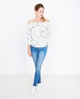 Off shoulder blouse met bloemenprint - null - JBC