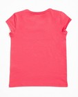 T-shirts - Roze swipe T-shirt met pailletten