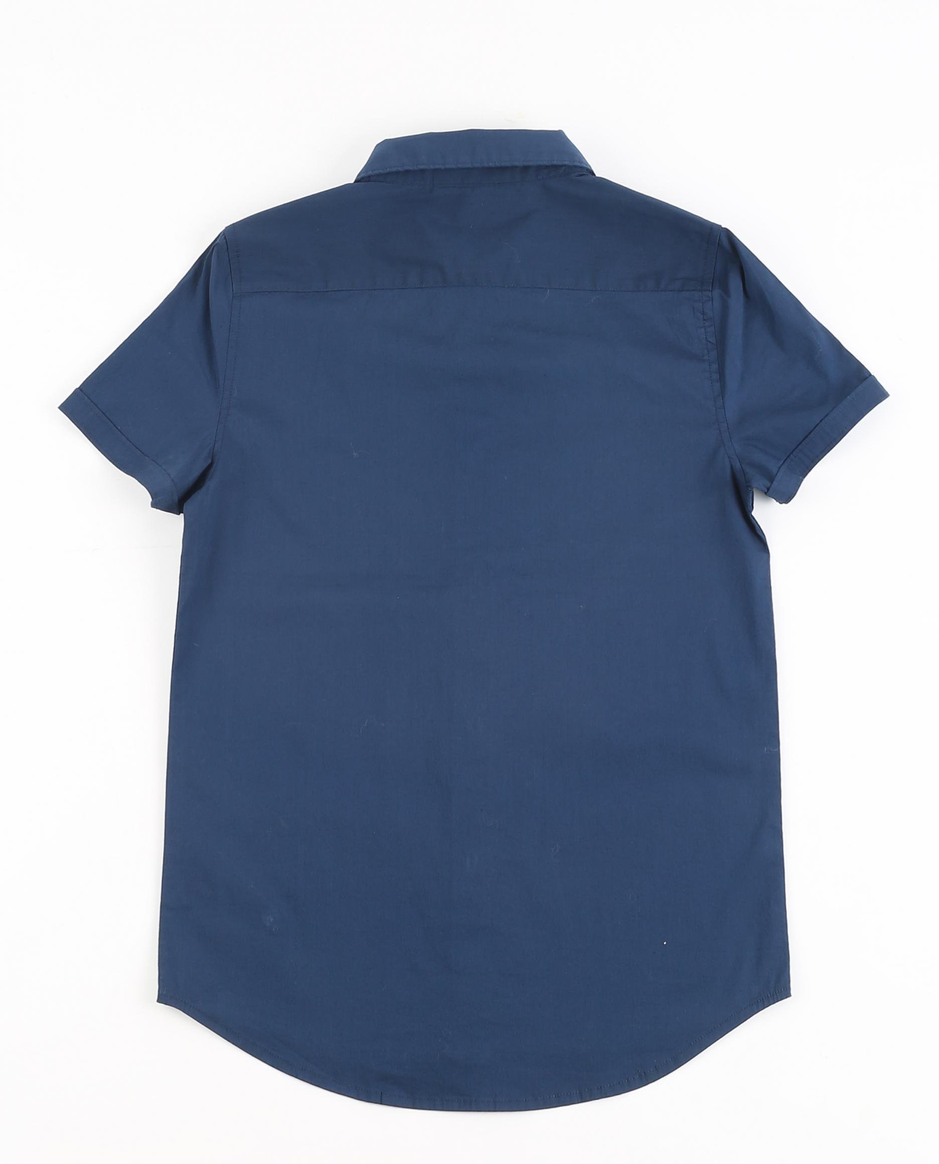 Hemden - Marineblauw hemd