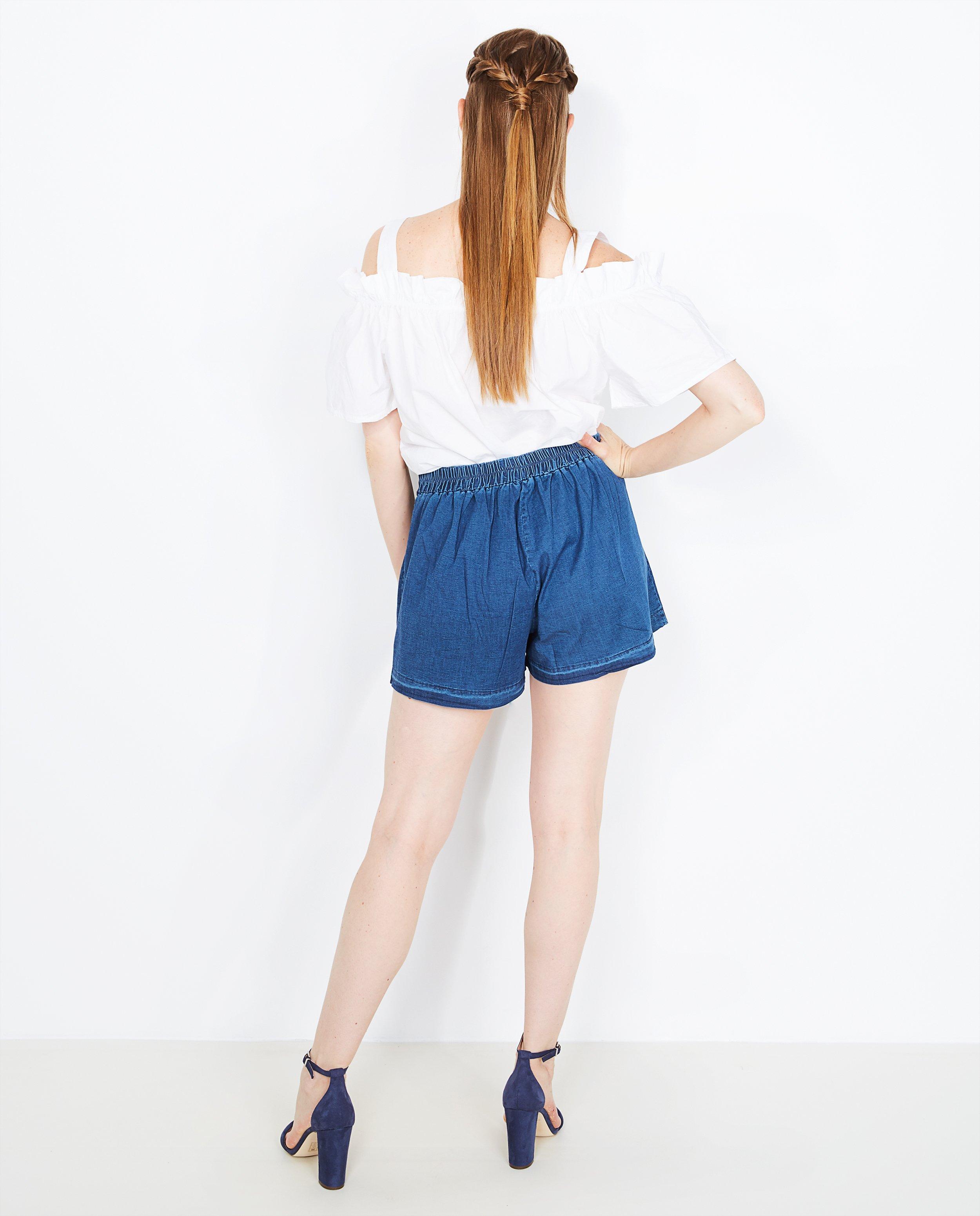 Off-shoulder top - Product Detail - wit - afbeelding nummer 3