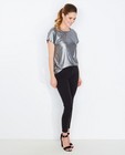 Metallic blouse met rugdetail - null - JBC