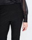 Pantalons - Zwarte glitterbroek Soaked in Luxury