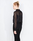 Hemden - Zwarte blouse Soaked in Luxury