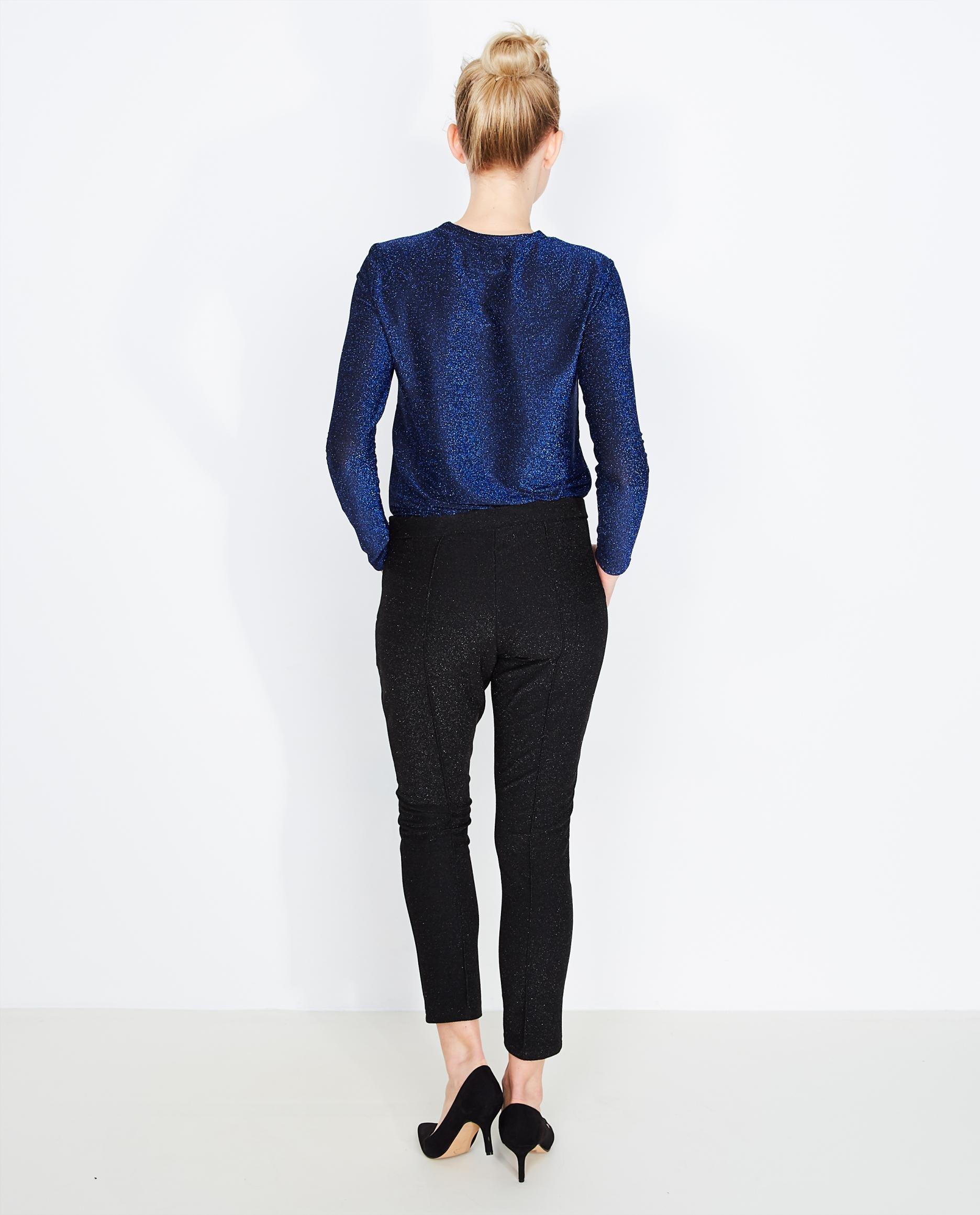 Blauwe glittertrui - Product Detail - donkerblauw - afbeelding nummer 4