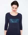 T-shirts - Nachtblauwe trui met pailletten