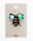 Broche en forme d’abeille - avec des paillettes - JBC