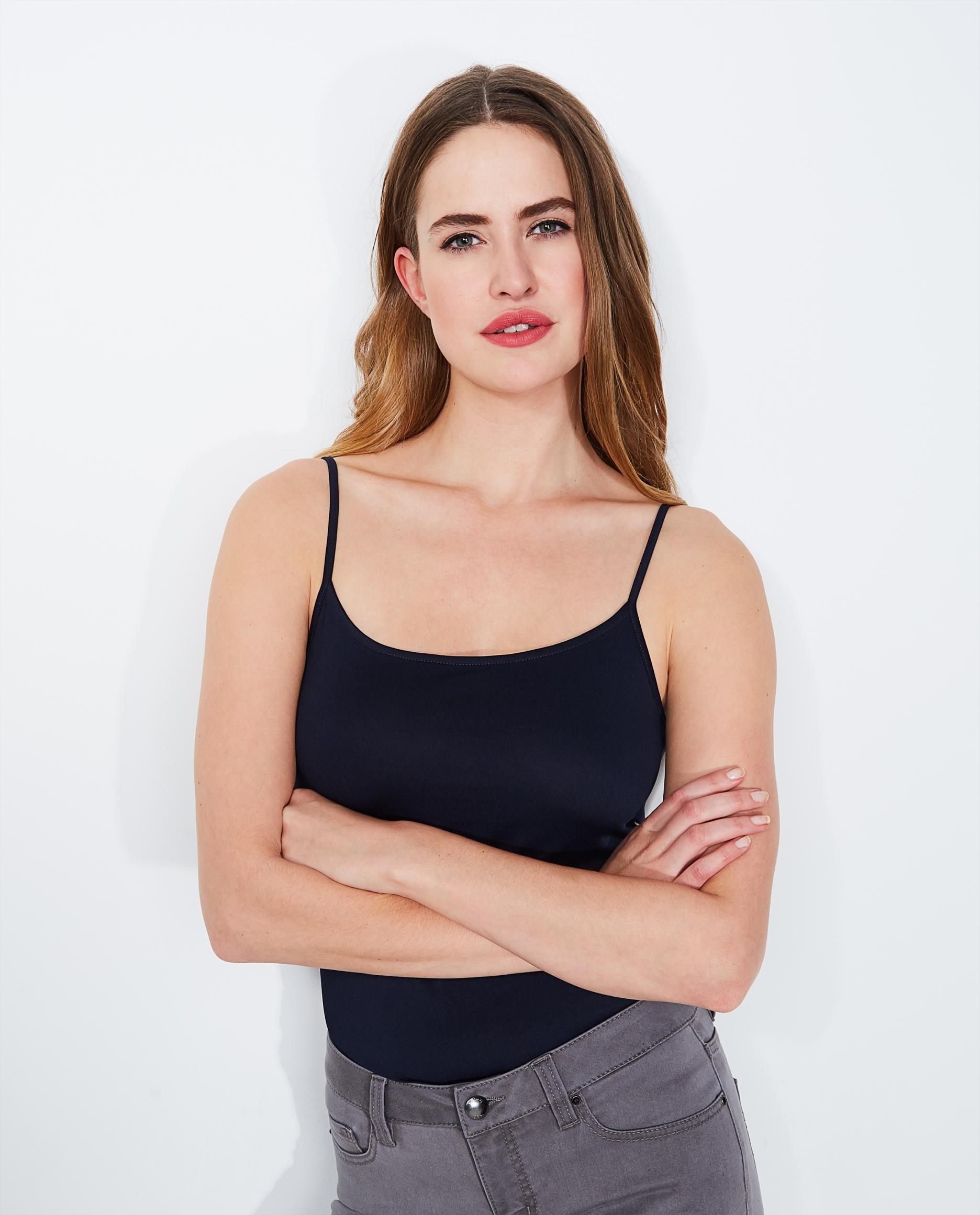 T-shirts - Top bleu foncé