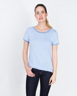 T-shirts - Blauw biokatoenen T-shirt