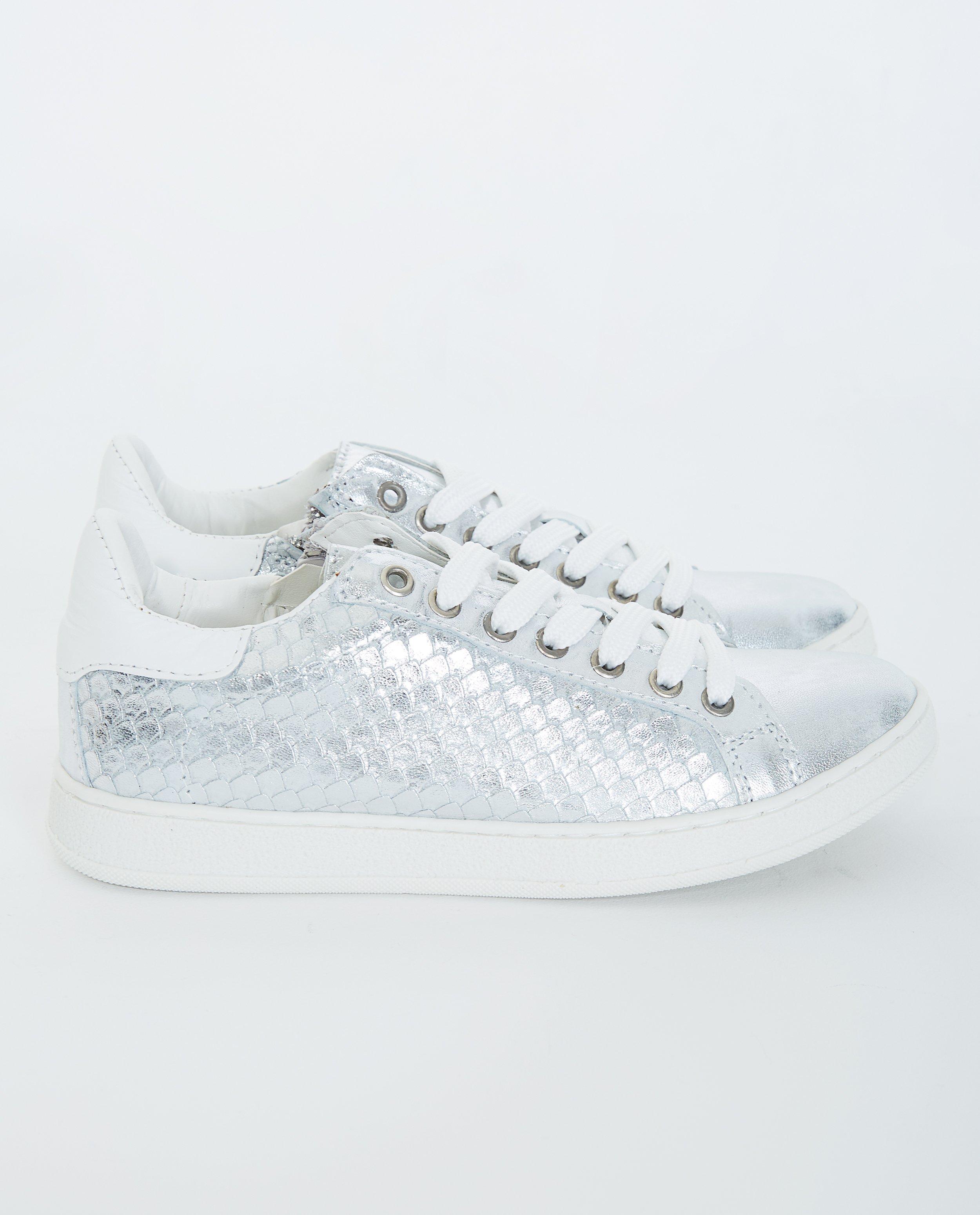 Schoenen - Zilveren sneakers